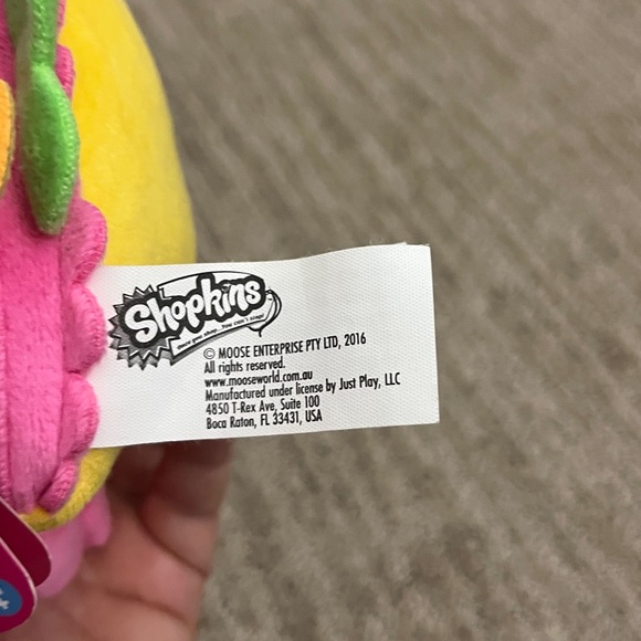 NWT SET Shopkins 6 Colorful Plush Toy Collection 6” - Picture 5 of 5